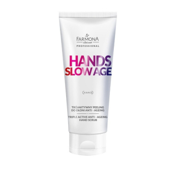 FARMONA HANDS SLOW AGE Trójaktywny peeling do dłoni anti-ageing 200ml